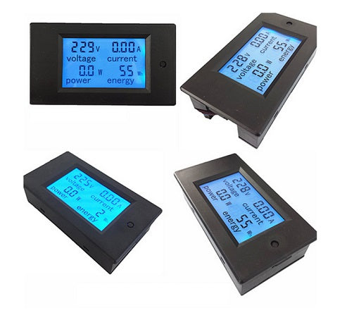 AC Digital Multi-meter, Voltmeter/Amperemeter - lientec-led